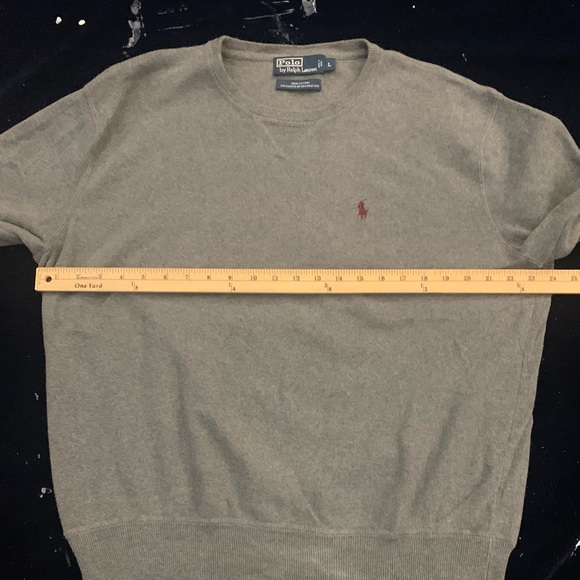 RL POLO 100% Cotton Crew Neck Sweater - Picture 4 of 7